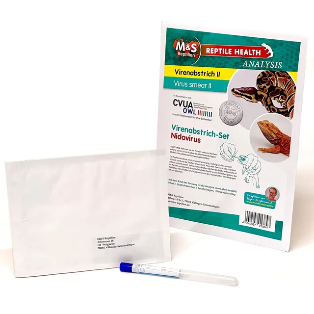 M&S Reptilien Virenabstrichset Nodovirus PCR-Test