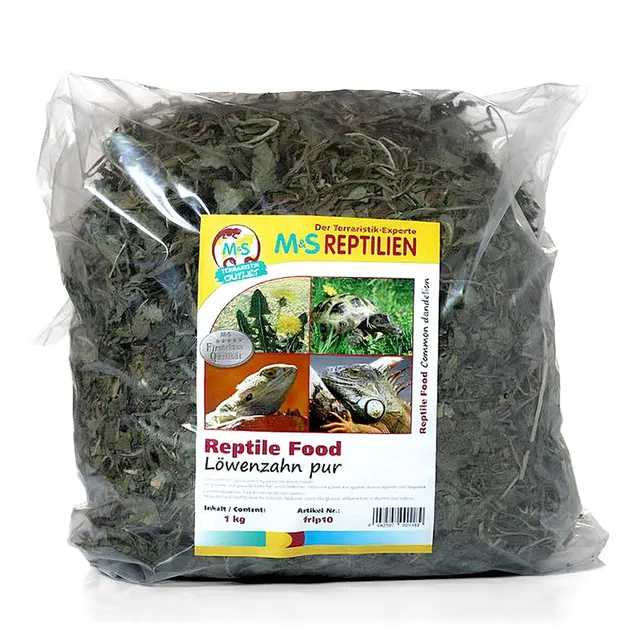 M&S Reptilien Löwenzahn pur Trockenfutter 1 kg Futter