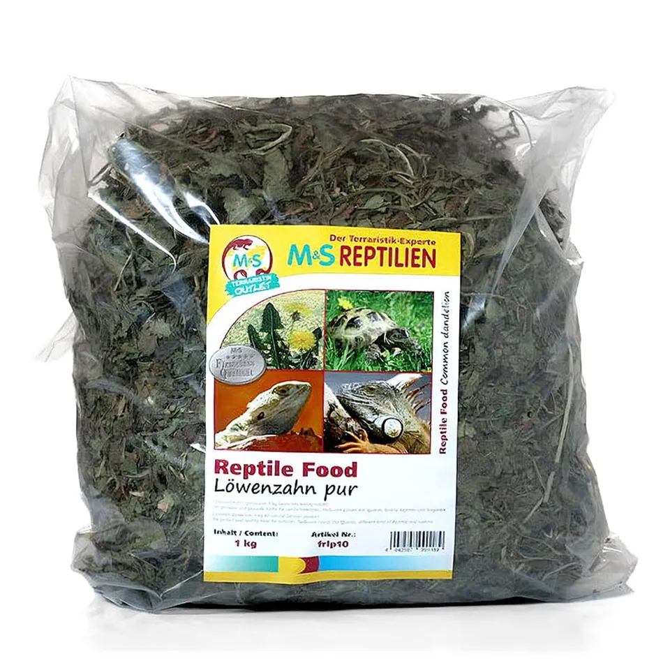 M&S Reptilien Löwenzahn pur Trockenfutter 1 kg Futter