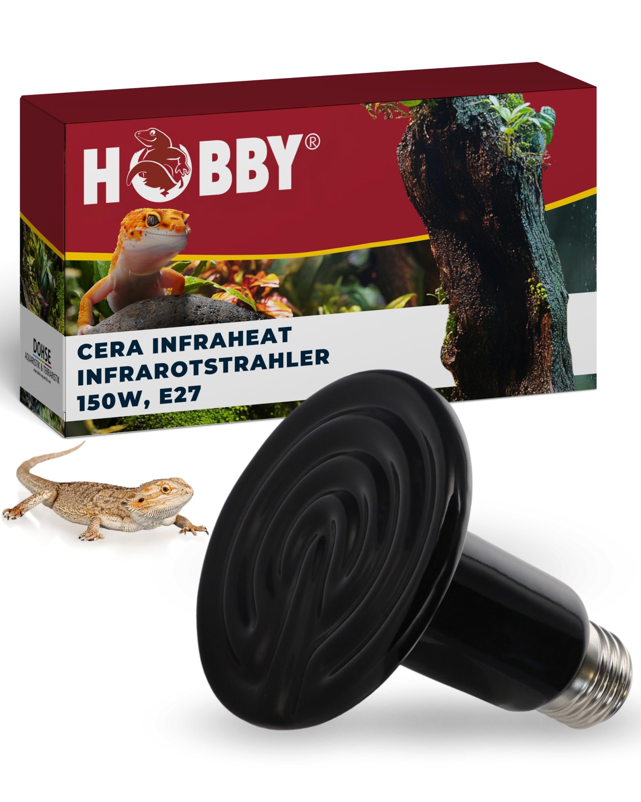 Hobby Cera Infraheat 100 W Keramikstrahler ohne Licht