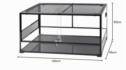 ReptiZoo RK0223 Glas-Terrarium 120x45x60 cm zerlegbar