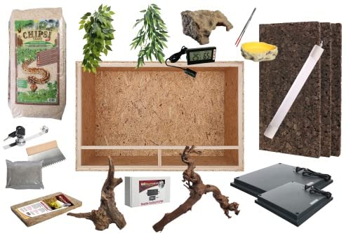 M&S Reptilien Komplettset Deluxe Natter Zubehör-Set ohne Terrarium