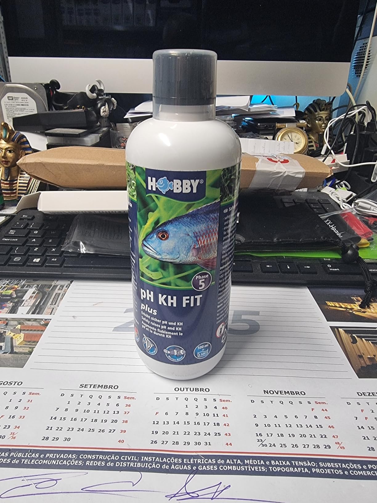 Hobby pH KH Fit plus Wasserpflege 250 ml