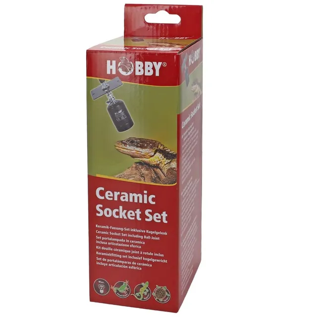 Hobby Terraristik Ceramic Socket Set E27 Fassung 200W