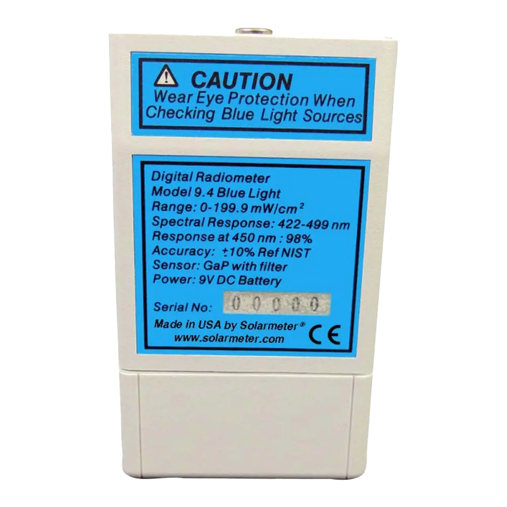 Econlux Solarmeter 9.4 Visible Blue Light Blaulicht-Messgerät