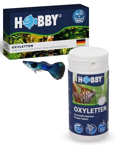Hobby Oxyletten Sauerstoff-Tabletten 80 Stück Aquarium