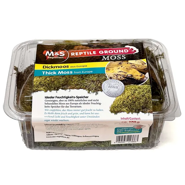 M&S Reptilien Dickmoos Moos 2,5 l feucht haltbar