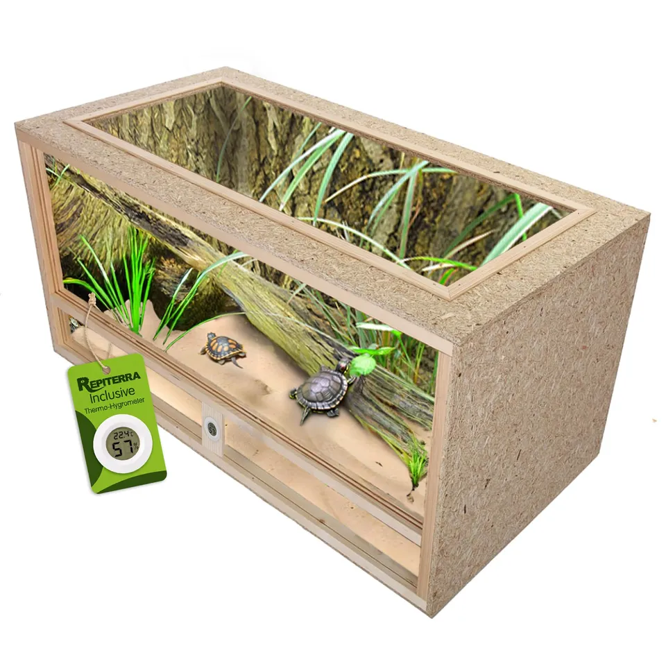 Repiterra Holzterrarium Deckenbelüftung 100x50x50 cm Schildkröte