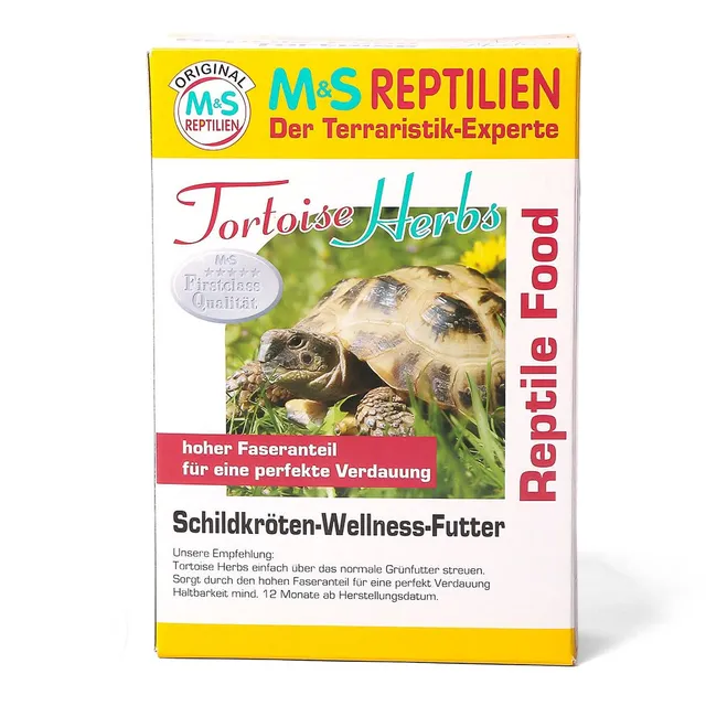 M&S Reptilien Tortoise Herbs 1000 ml Schildkrötenfutter Kräuter