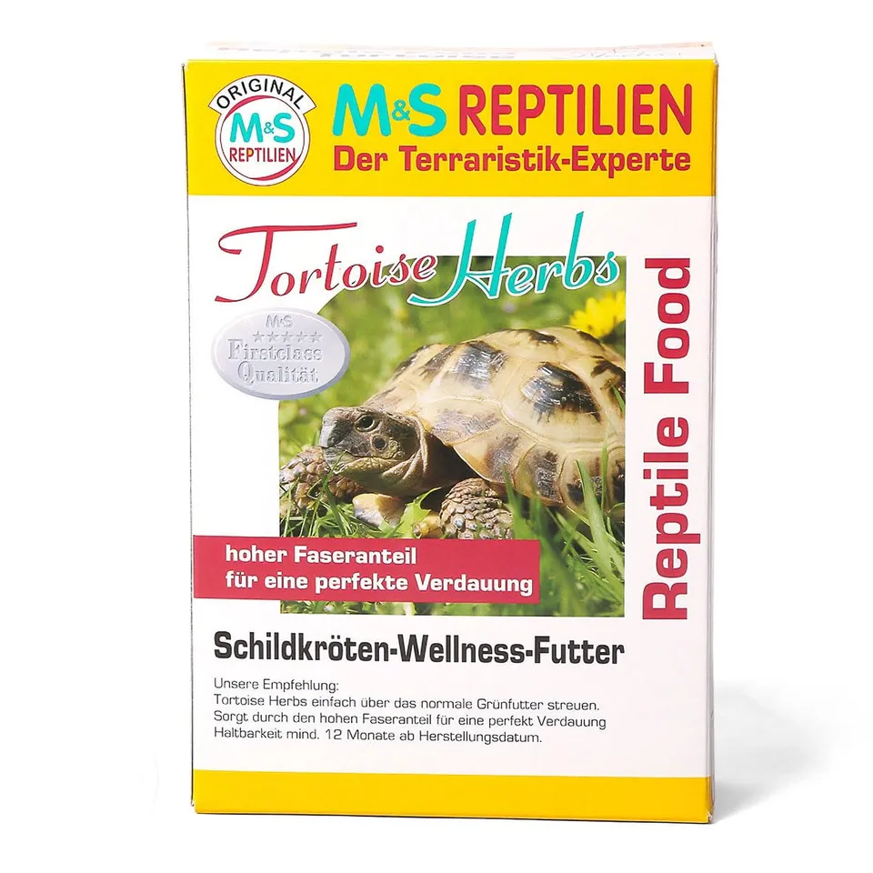 M&S Reptilien Tortoise Herbs 1000 ml Schildkrötenfutter Kräuter