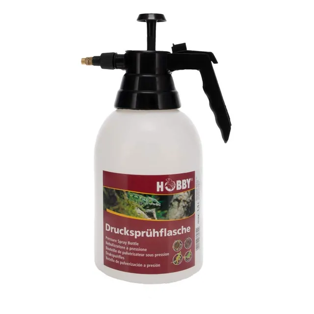 Hobby Drucksprühflasche 1,5 Liter Sprüher Messingdüse
