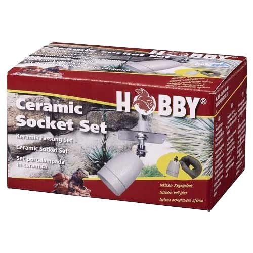 Hobby Ceramic Socket Set 37065 Lampenfassung E27 Kugelgelenk