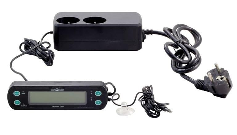 M&S Reptilien ReptiZoo THC10 Thermostat Zeitschaltuhr 2x600W