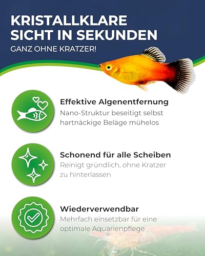 Hobby Bravo Algen-Radierer Scheibenreiniger Süßwasser