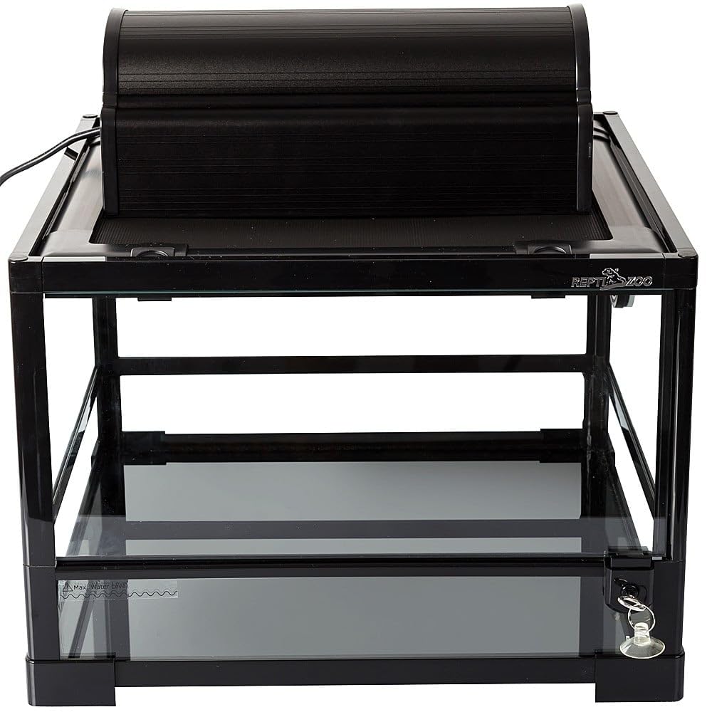 ReptiZoo RK116S Glasterrarium 45x45x32 cm Schwenktür flach