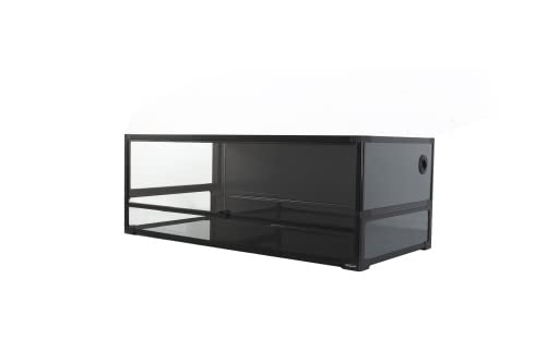 REPTI ZOO Easy-Build NRK0126 Glasterrarium 120x60x45 cm schwarz