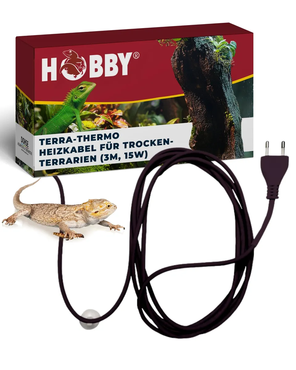 Hobby Terra-Thermo Heizkabel 3m 15W Terrarienheizung