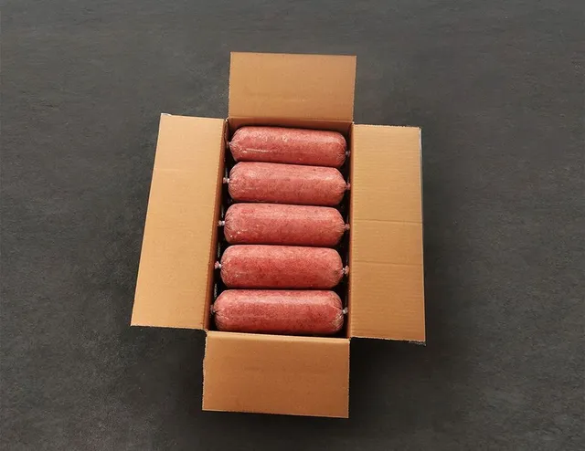 Intipa Hühnerhals gewolft 6 mm BARF-Fleisch 10 x 1 kg