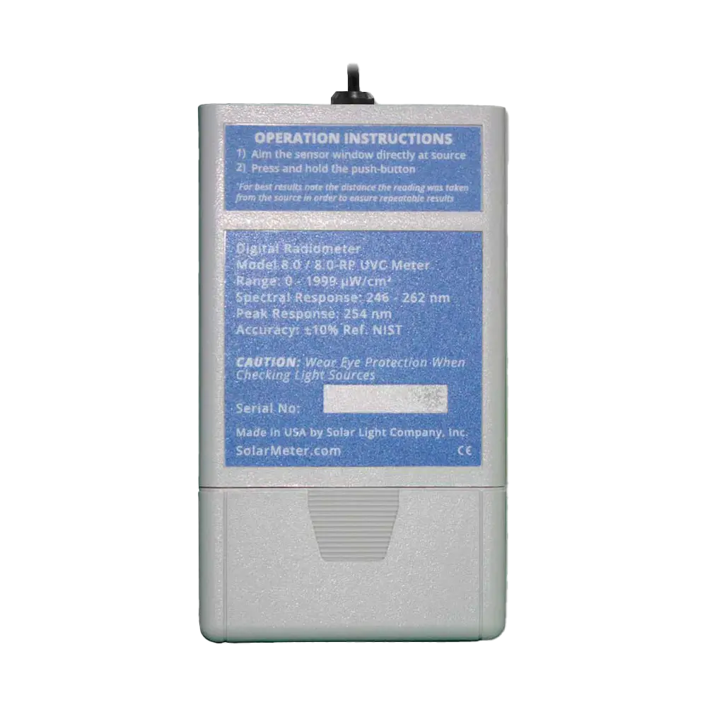 Econlux Solarmeter 8.0-RP UVC-Messgerät 254 nm