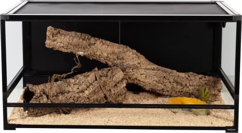 REPTI ZOO Easy-Build NRK0127 Glasterrarium 120x60x60 cm schwarz