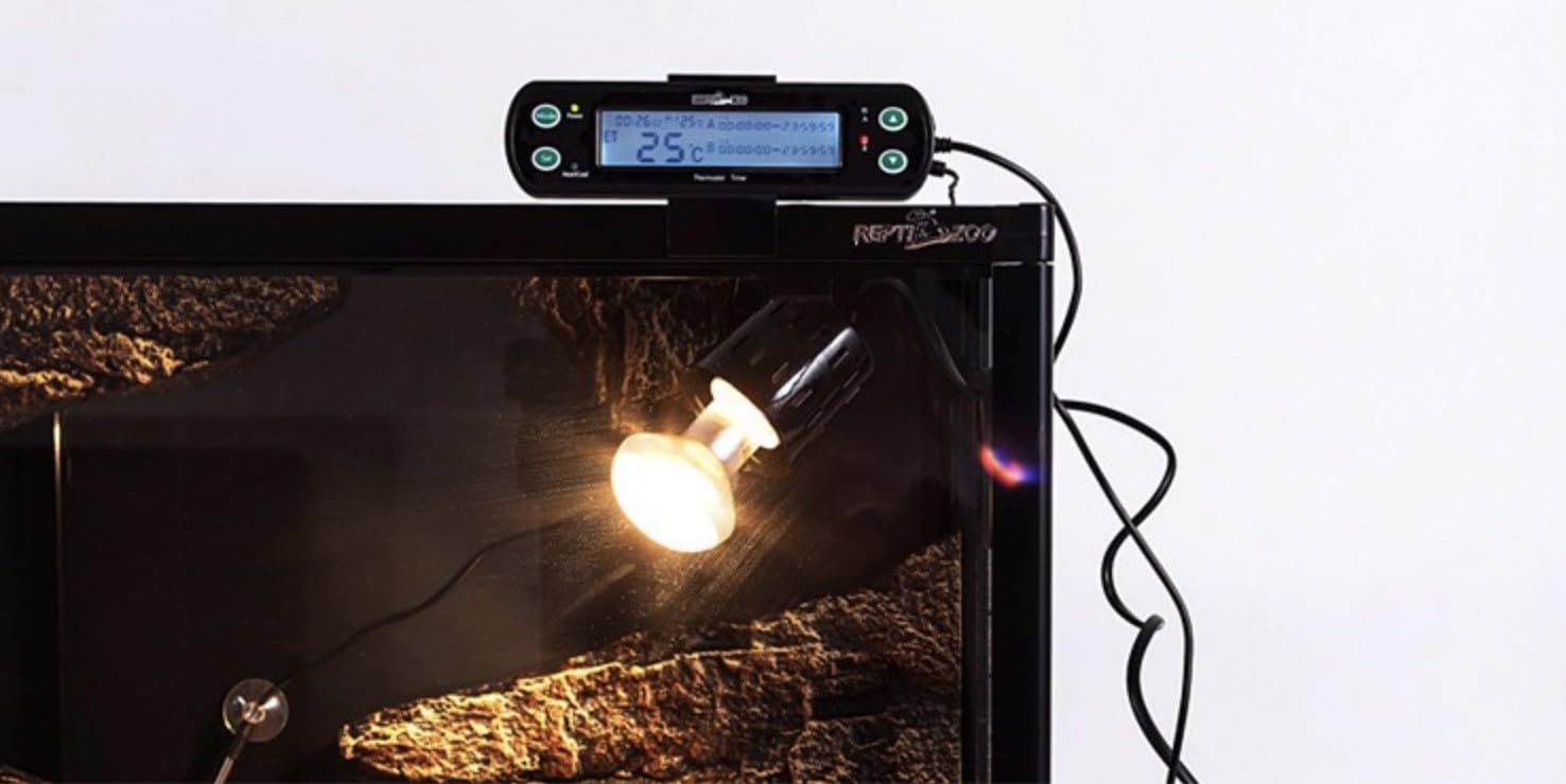 ReptiZoo THC09 Thermo-Hygrostat Terrarium Zeitsteuerung
