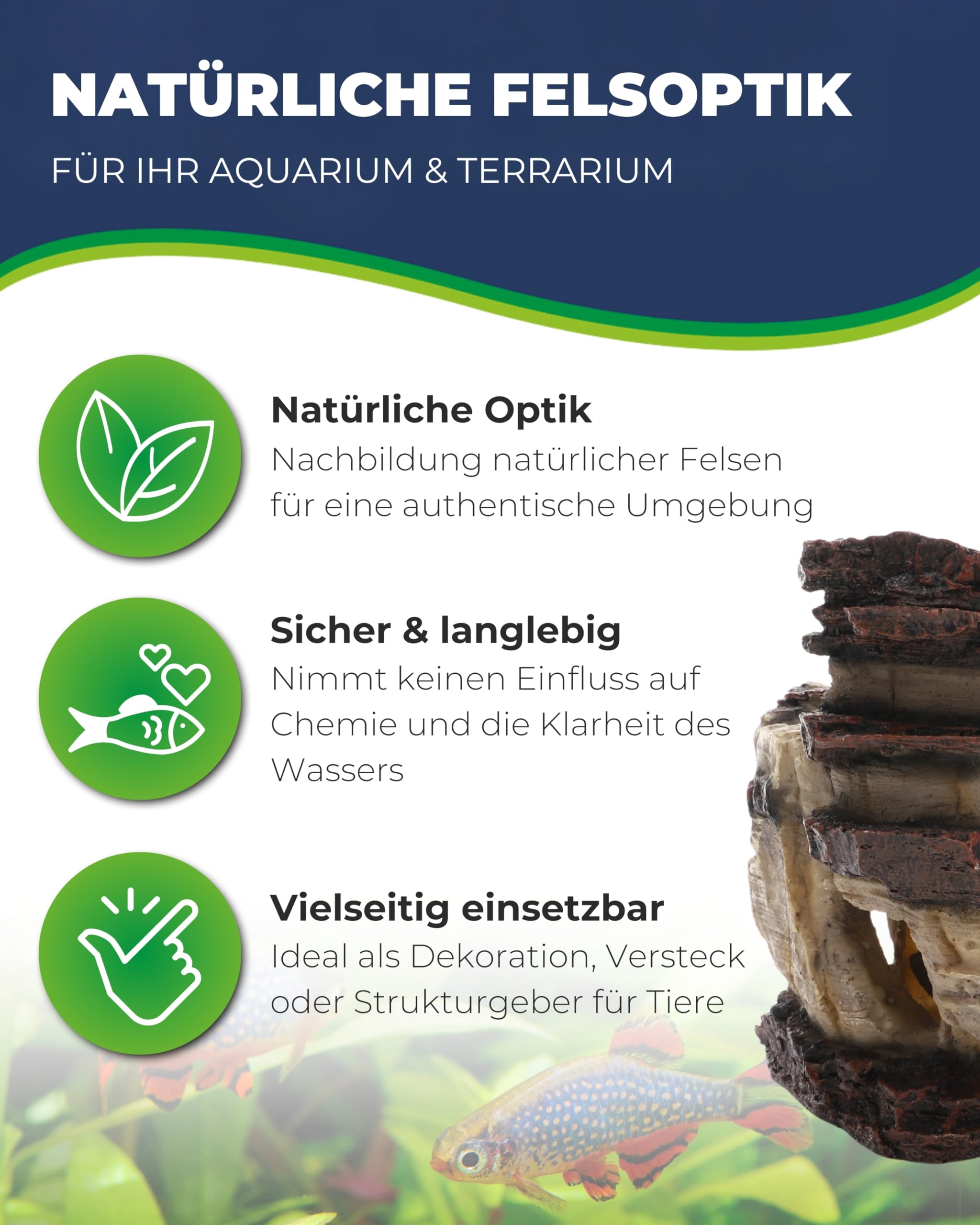 Hobby Arizona Rock 1 Dekostein 17x9x17 cm naturgetreu