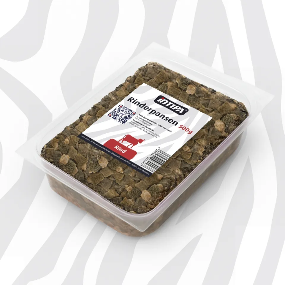 intipa BARF Rinderpansen Frostfleisch 500 g