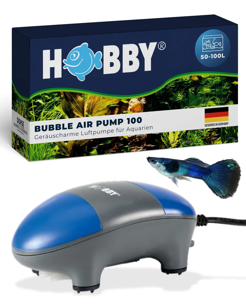 Hobby Bubble Air Pump 100 Luftpumpe 50-100 l leise