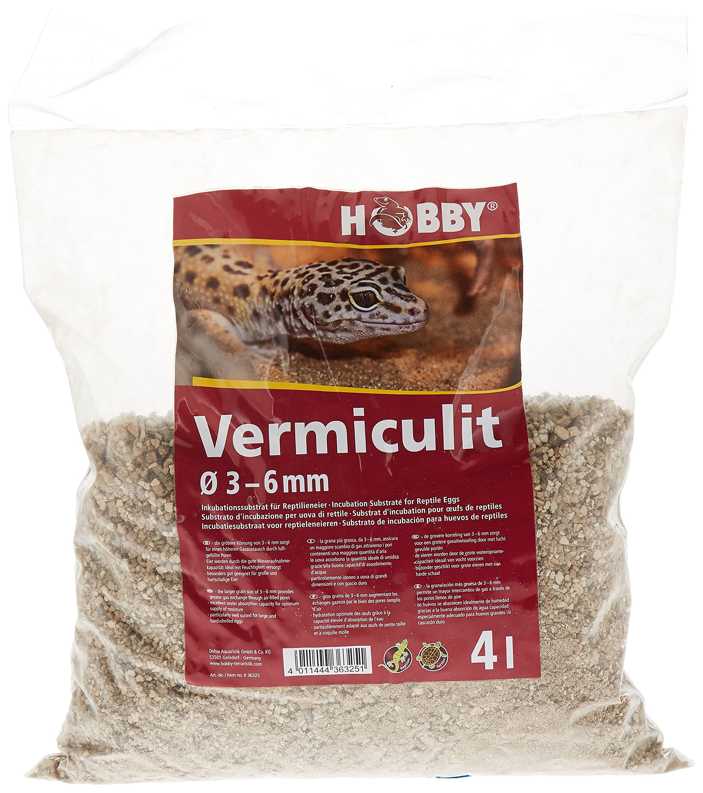 Hobby Vermiculit 0-4 mm Inkubationssubstrat 4 Liter fein