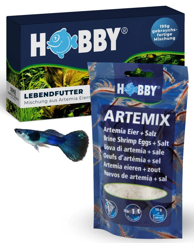 Hobby Artemix Artemia-Eier mit Salz 195 g