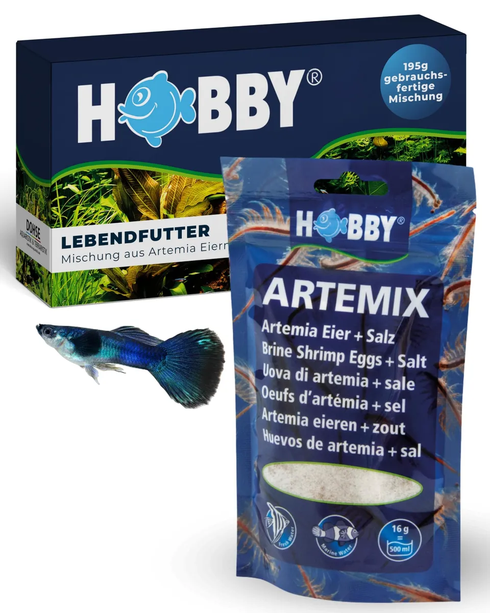 Hobby Artemix Artemia-Eier mit Salz 195 g