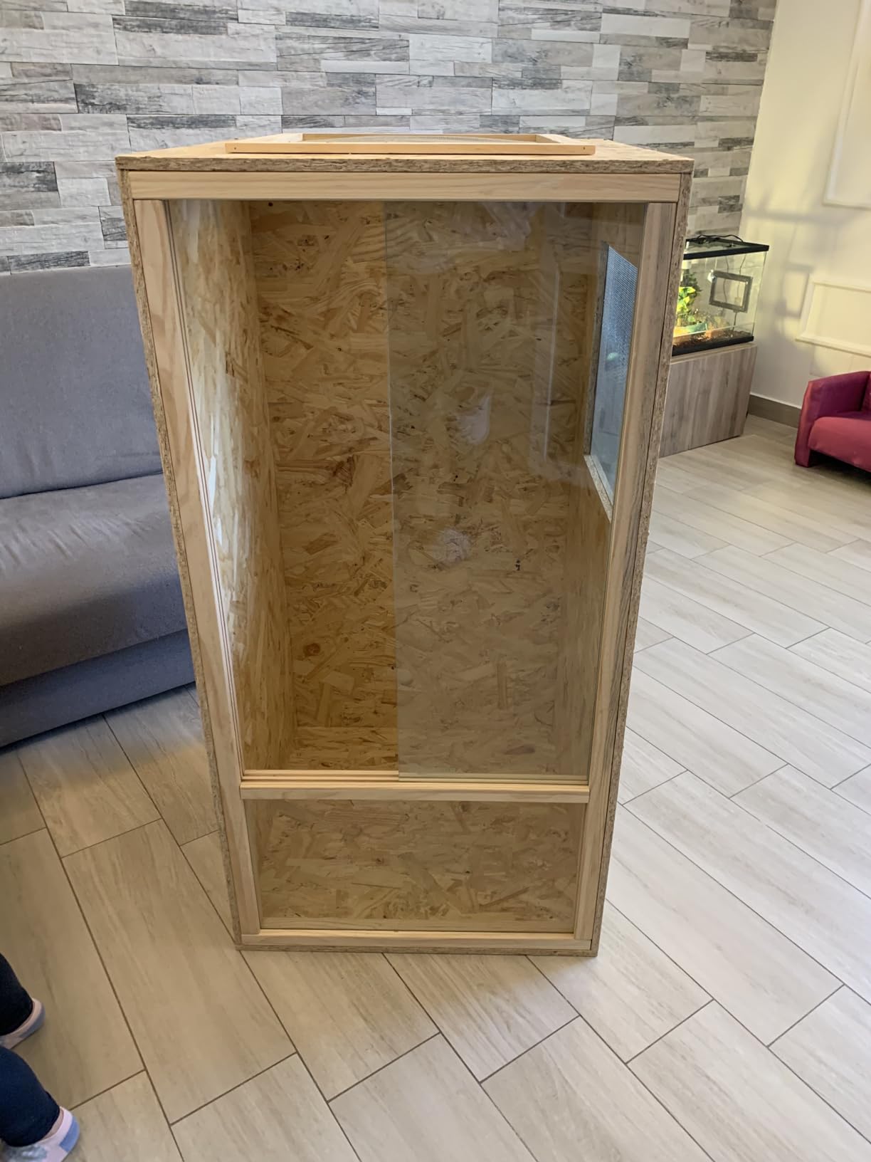 Repiterra Terrarium hoch 60x120x60 cm für Chamäleon