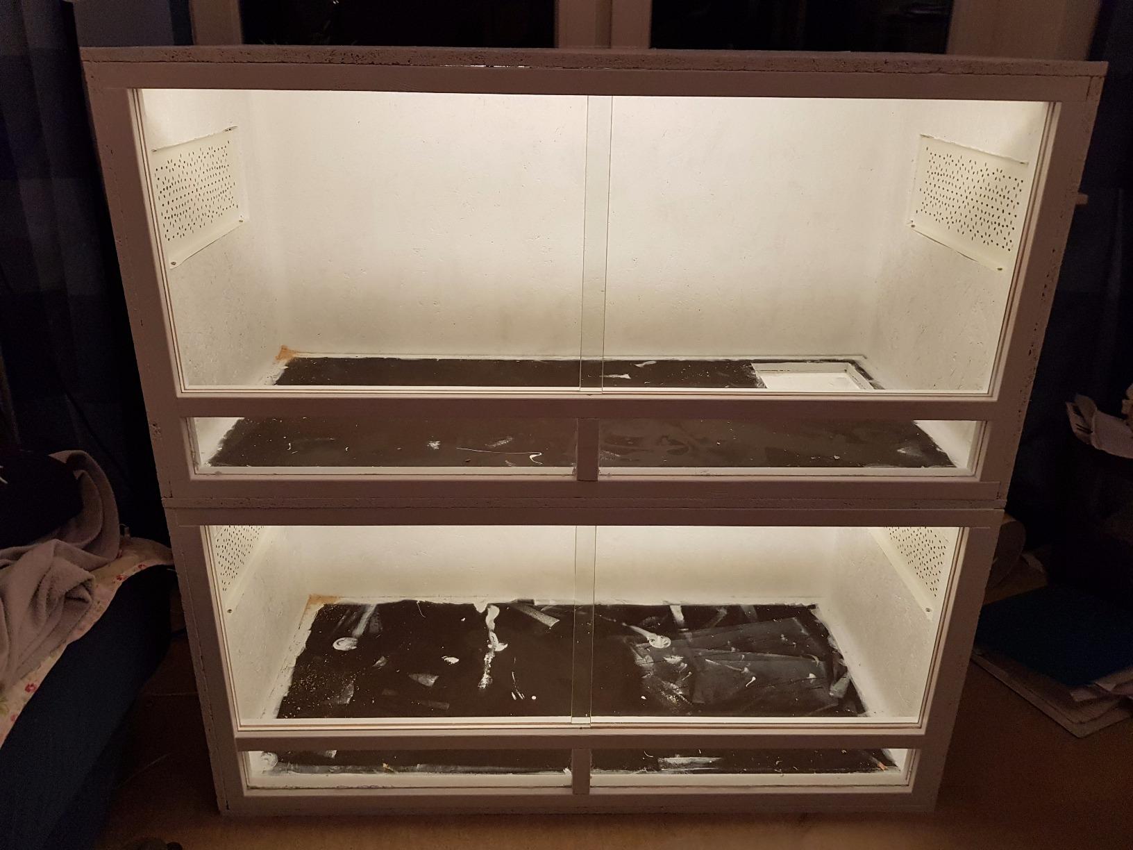Repiterra Terrarium Holz 100x50x50 cm Seitenbelüftung OSB