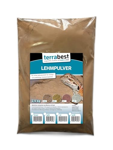 Terrabest Lehmpulver braun 2,5 kg grabfähig