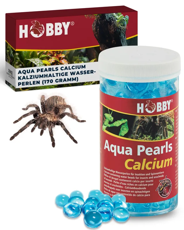 Hobby Aqua Pearls Calcium Wasserperlen 170 g blau