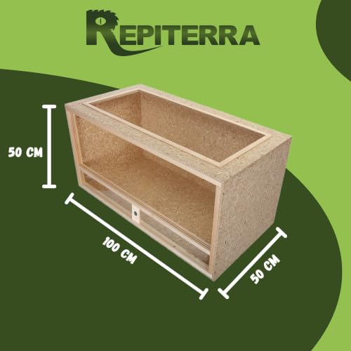 Repiterra Holzterrarium Deckenbelüftung 100x50x50 cm Schildkröte