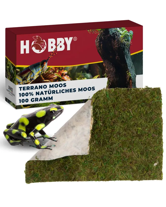 Hobby Terrano Moos 34095 Terrarium-Moosmatte Naturmoos