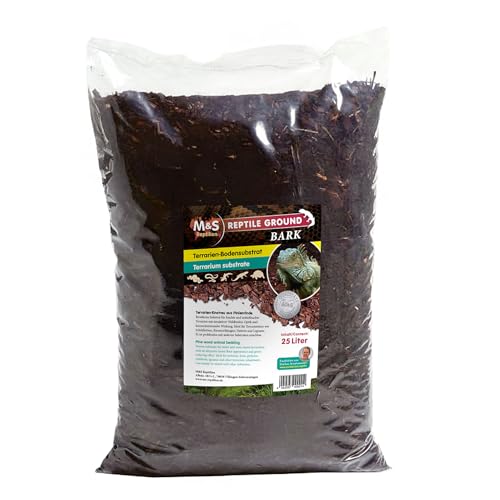 M&S Reptile Bark Pinienrinde 20 Liter Terrarieneinstreu
