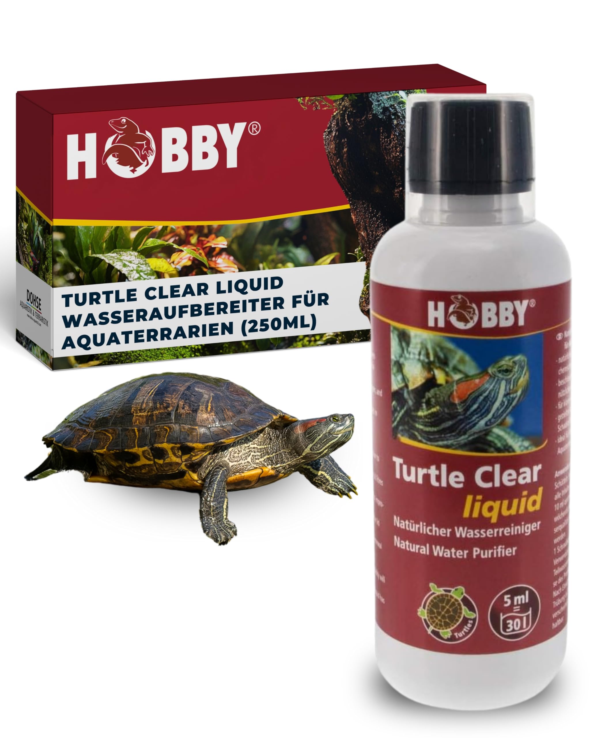 Hobby Turtle Clear Granulat 150 g Wasserpflege geruchsfrei