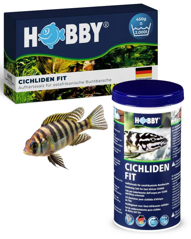 Hobby Cichliden Fit 450 g Aufhärtesalz Malawi Tanganjika