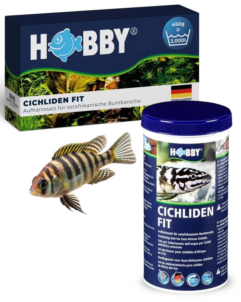 Hobby Cichliden Fit 450 g Aufhärtesalz Malawi Tanganjika