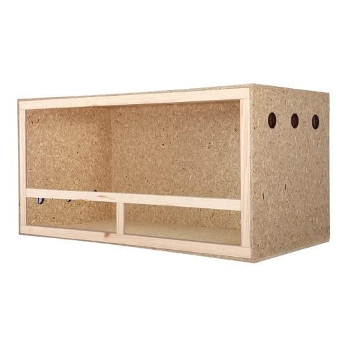 M&S Reptilien Komplettset Pythons Holz-Terrarium 120 cm