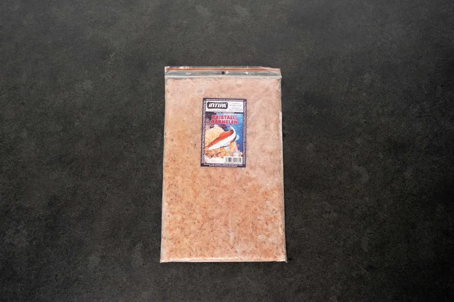 intipa Kristallgarnelen Frostfutter 500 g Flachtafel