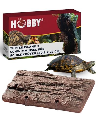 Hobby Turtle Island 3 Schwimminsel 40,5x22 cm Fels