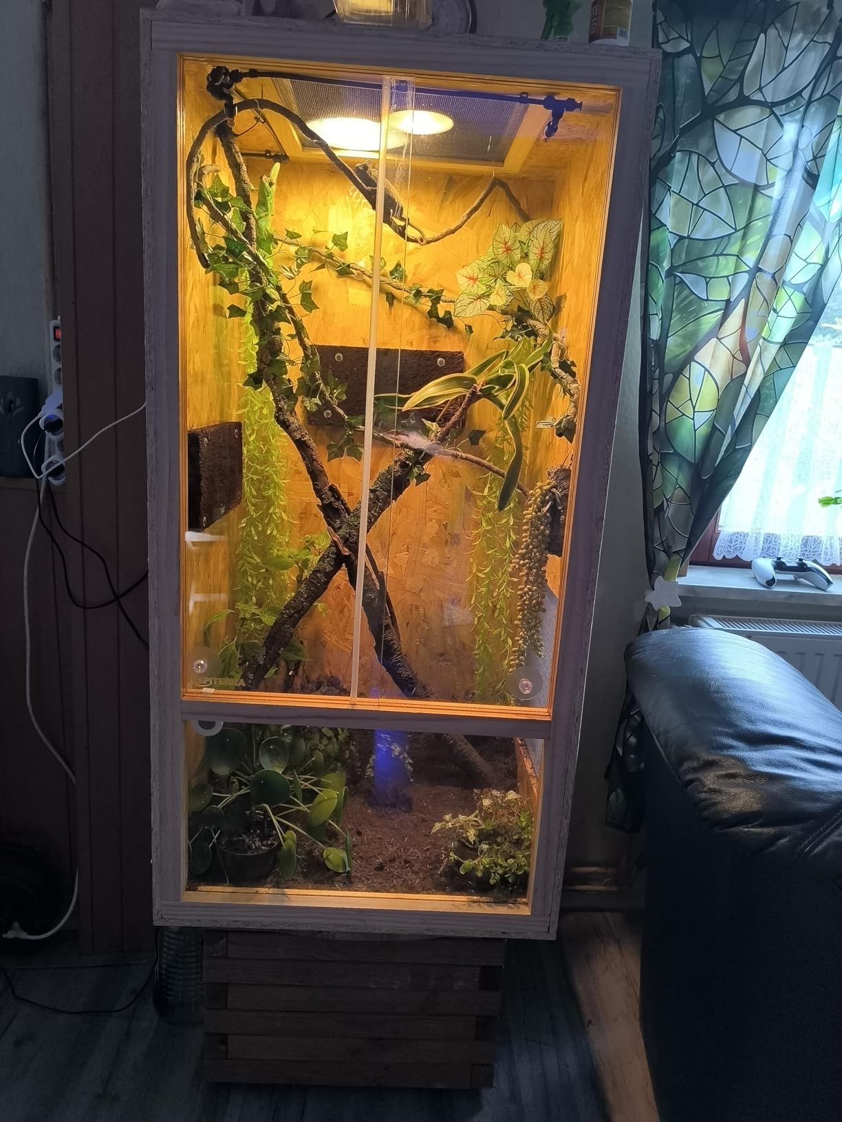 Repiterra Terrarium hoch 60x120x60 cm für Chamäleon