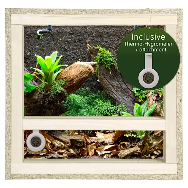 Repiterra Holzterrarium Terrarium 40x40x40 cm OSB