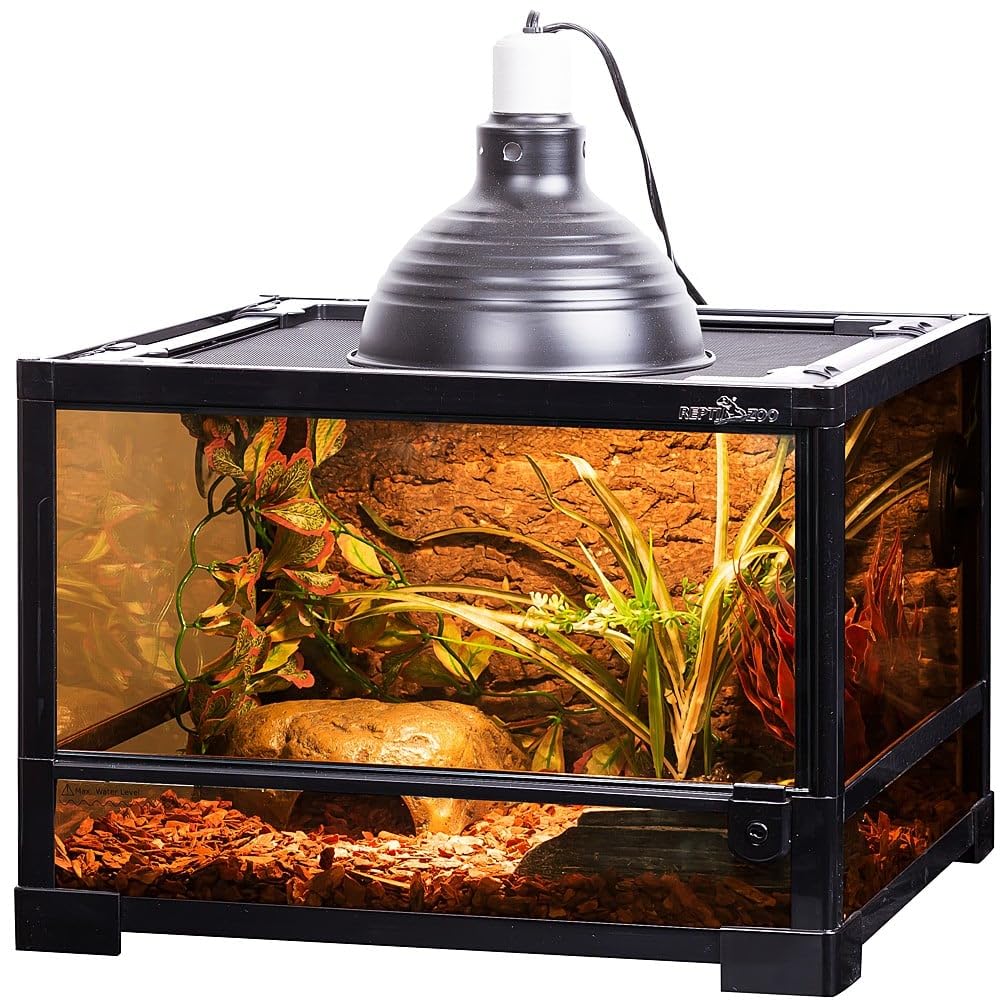 ReptiZoo RK116S Glasterrarium 45x45x32 cm Schwenktür flach