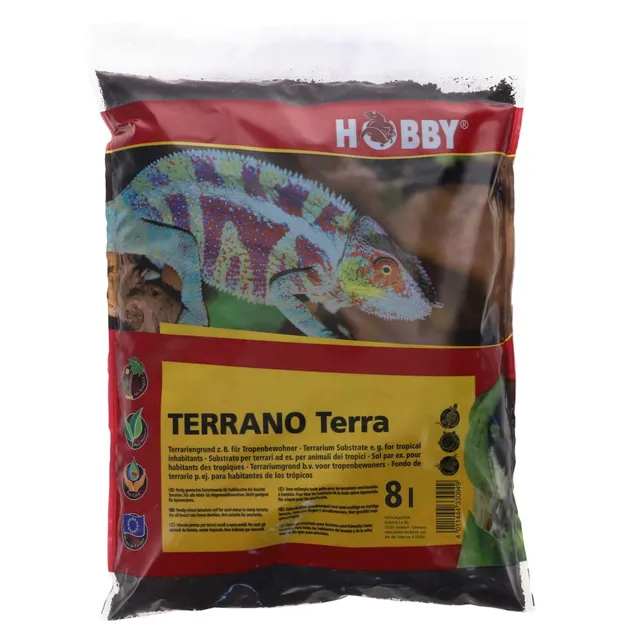 Hobby Terrano Terra Terrarienerde 8 l Regenwald grabfähig