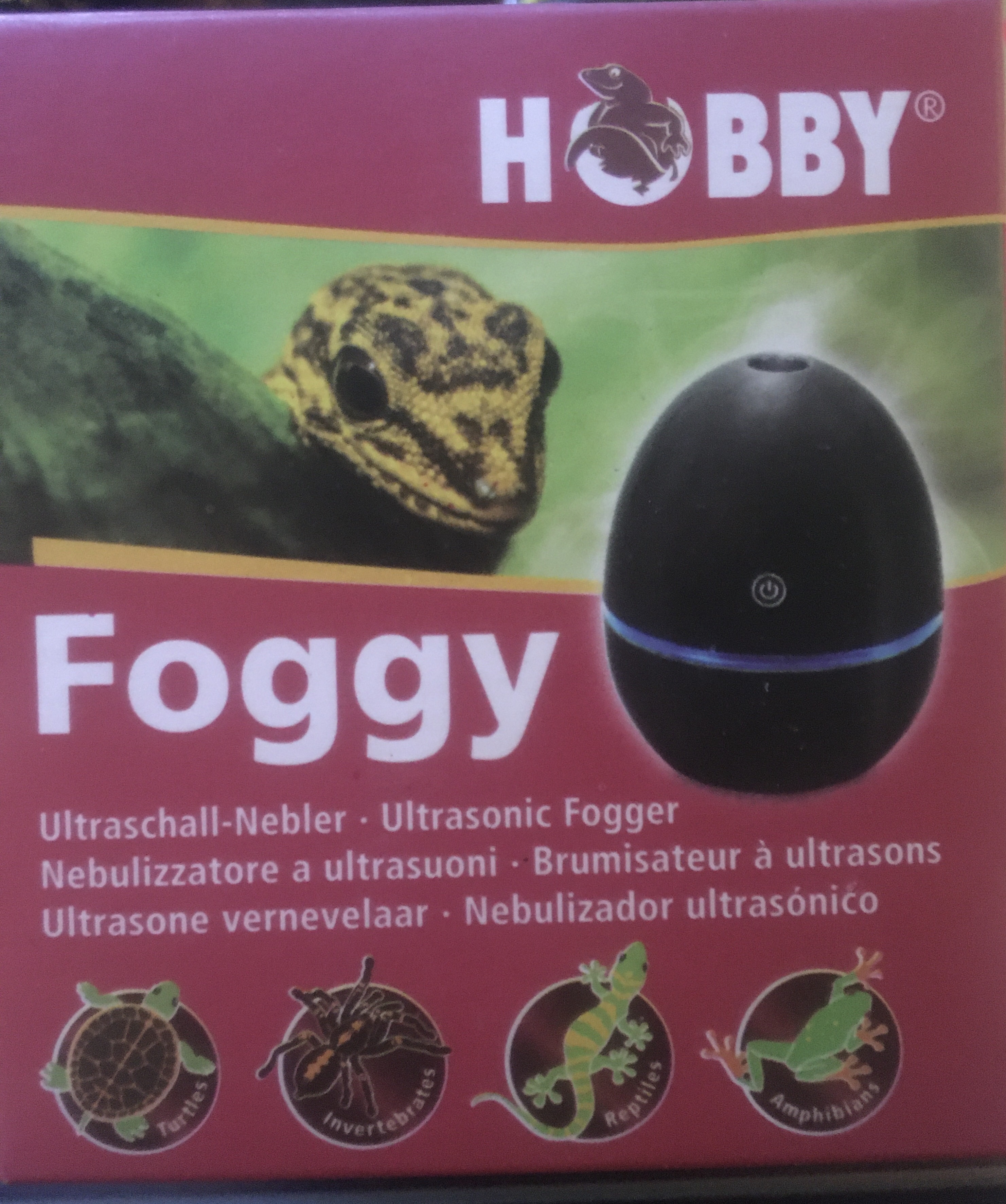 Hobby Foggy I Ultraschall-Nebler 50 ml für Terrarium