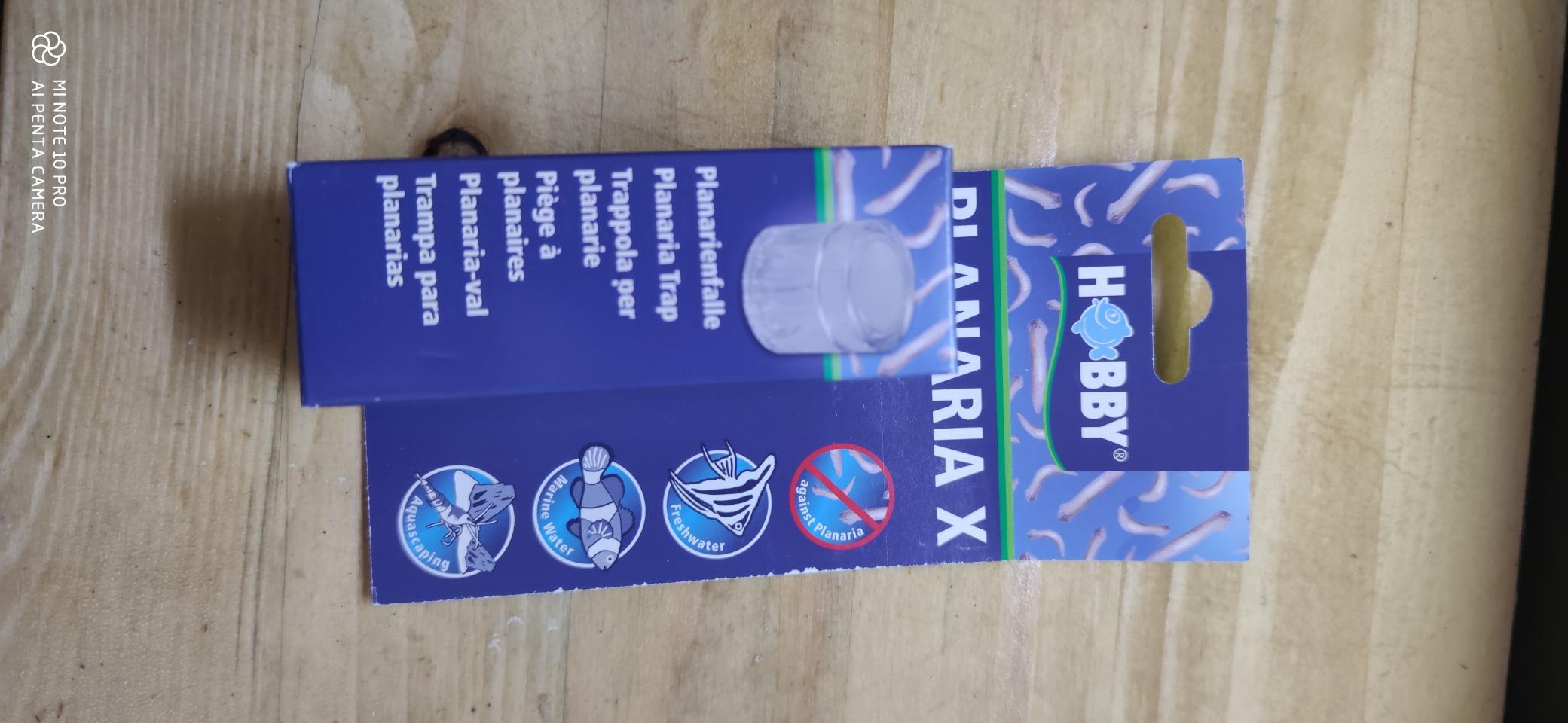 Hobby Planaria X Planarienfalle mit 2 Spezialköder chemiefrei